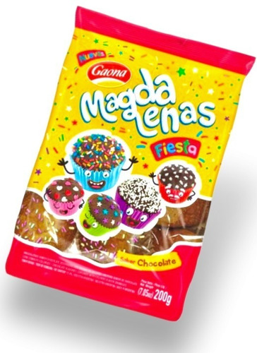 Magdalenas Gaona Chocolate Fiesta 10u +barata La Golosineria