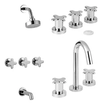 Comprar Set Completo Juego Viva Nova Lavatorio Bidet Ducha Embutir B