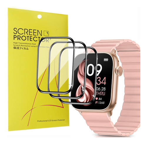 Protector Pantalla Para Akumaka 209dk Smart Watch 3 Unidad