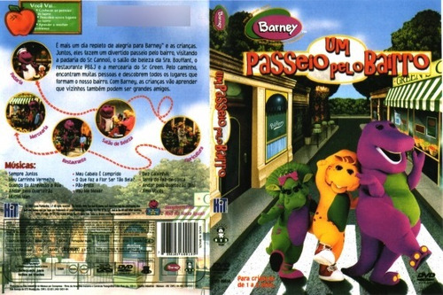 Dvd Barney Um Passeio Pelo Bairro