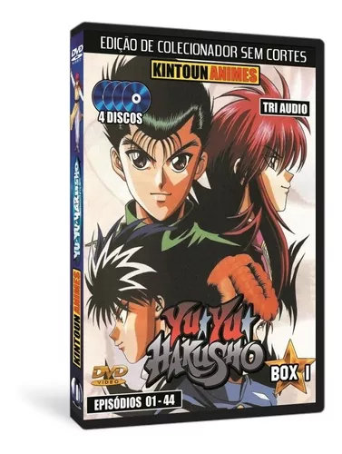 Yu Yu Hakusho - Série completa + Filmes e Ovas em DVD