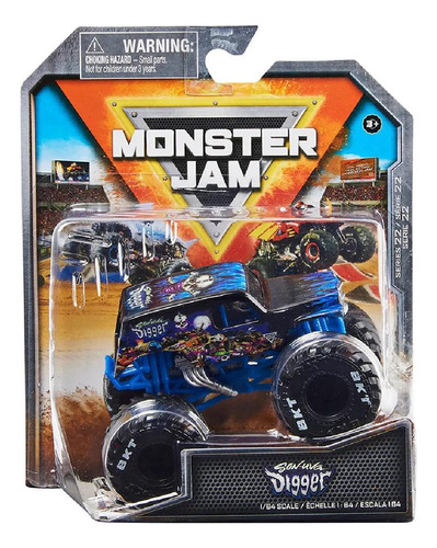 Monster Jam Single Packs Veiculo Son Uva Digger Sunny 2762