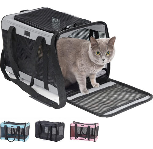 Gorilla Grip Bolsa Transportadora De Viaje Para Gatos De Has