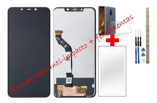 Frontal Touch Tela Lcd Xiaomi Pocophone F1  + Brindes