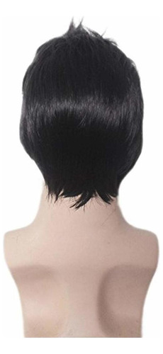 Beron New Fashion Cool Men Boys Short Synthetic Wig For Cosp