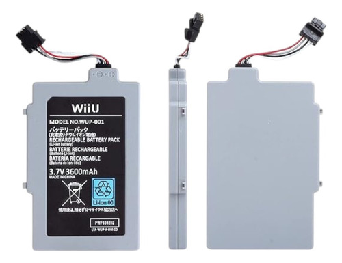 Bateria Recargable Interna Gamepad Wii U Nintendo