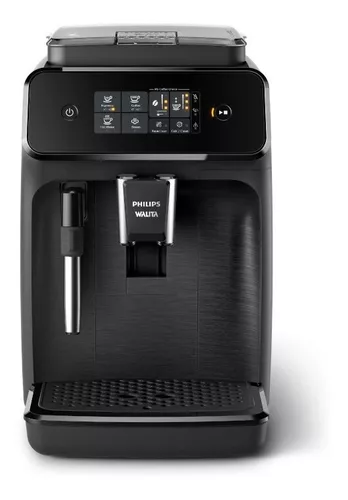 Cafetera Philips Series 1200 EP1220 super automática negra expreso 220V