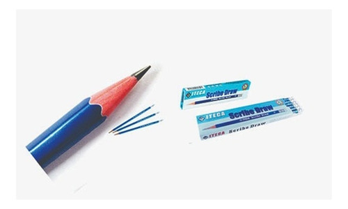 Lapiz 3b P/dibujo Iteca Scribe Draw Iteca 3b Precio 24 Pzs