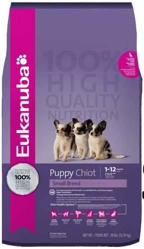 Comida Eukanuba Cachorro Raza Pequeña 3 Kg / Mundo Mascota