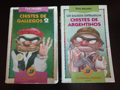 Libros De Chistes (gallegos Y Argentinos) - Pepe Muleiro