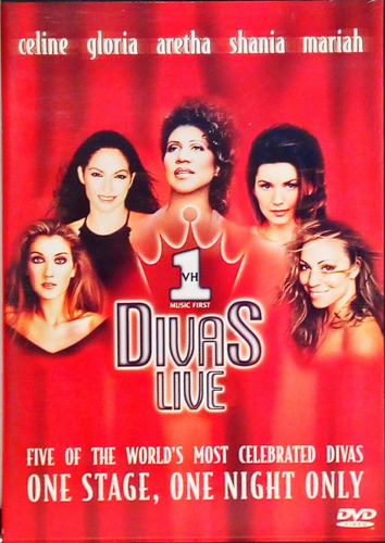 Dvd Original Vh1 Divas Live - With Carole King