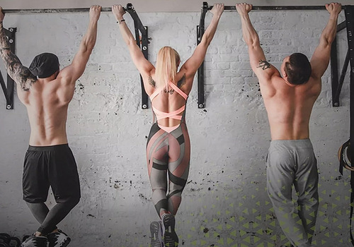 Barra Dominadas Crossfit Pull Up Reforzada Profesional 121cm