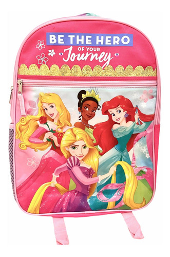 Bolso Morral Escolar Princesas Importado Para Tu Niña