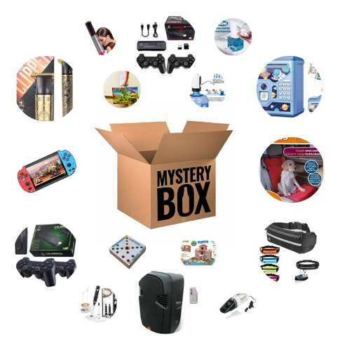 Caja Misteriosa Mistery Box Sorpresa Tecnología Belleza Etc.