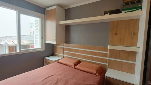 Apartamento Para Venda, Bairro Jardim Botânico Com, 2 Dormitórios, 1 Banheiro, 1 Vaga De Garagem, Semimobiliado.