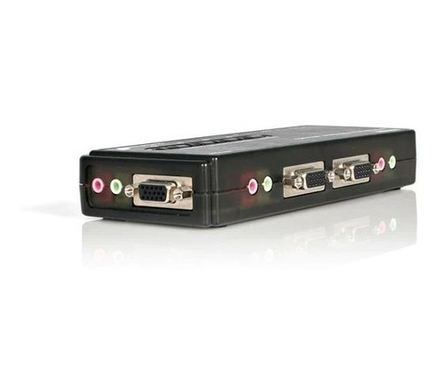 Juego De Conmutador Switch Kvm 4 Puertos Video Vga Usb 2.0 C