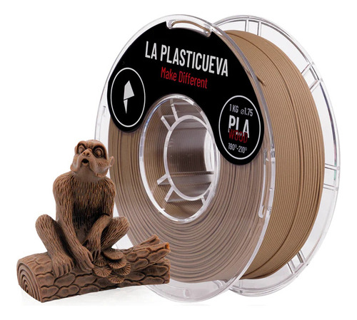 Filamento Art La Plasticueva 1.75 1kg Impresora 3d Premium Color Pla Art Madera