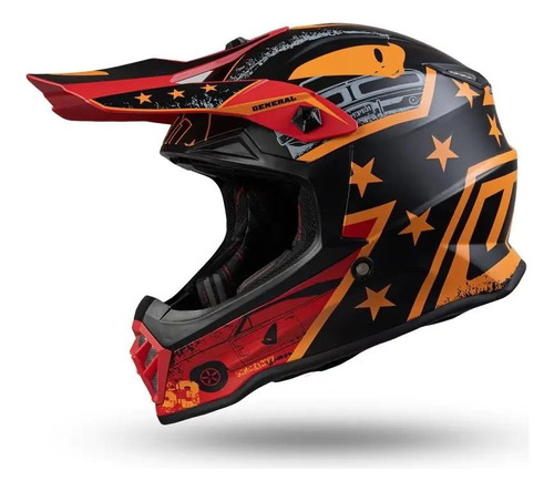 Casco Ufo Intrepid Enduro Motocross - Trapote Racing