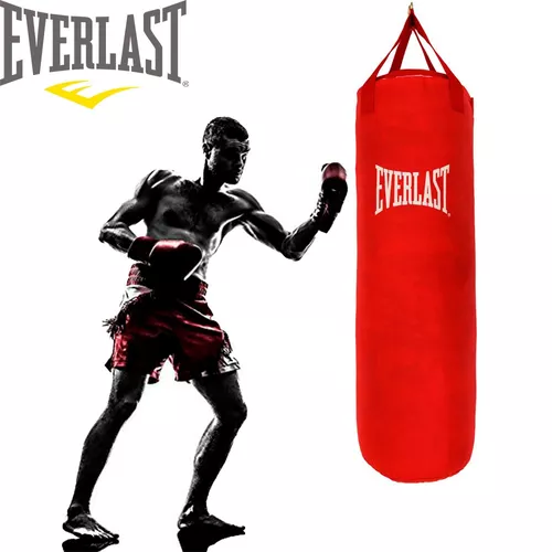 Costal De Box Punching Bag Everlast 70lb Profesional Rojo