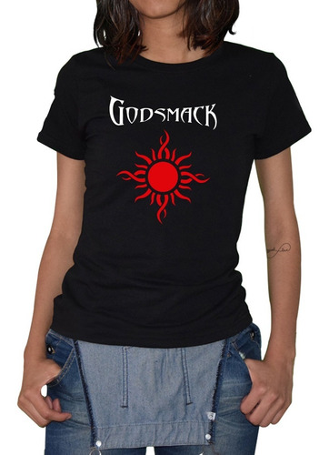 Playera Mujer Godsmack Mod-1