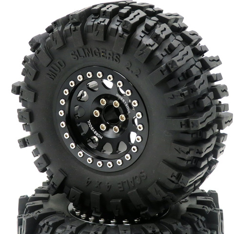 4pcs Rc 2.2 Mud Slingers Neumáticos Super Grip Crawler Neumá