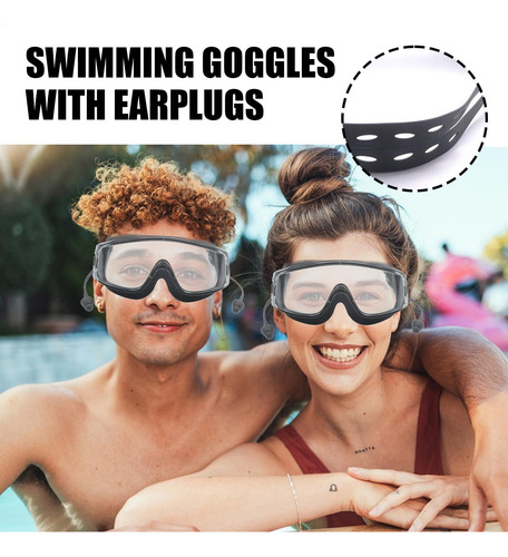 Gafas De Natación Con Tapones Para Los Oídos Gafas De Nataci
