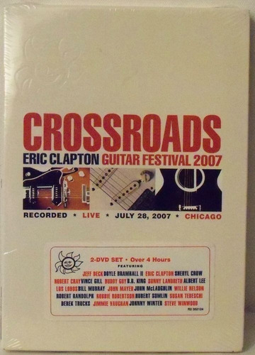 Eric Clapton Crossroads 2007 2 Dvd Nuevo Original