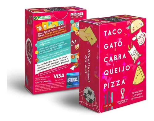 Taco Chapéu Bolo Presente Pizza (Família Taco Gato) - PaperGames - Casa do  Brinquedo® Melhores Preços e Entrega Rápida