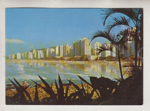 Brasil Postal De Aerolineas Varig Vista Guaruja Santos