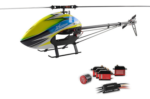 Xlpower 520 Xl520 Fbl 6ch 3d Flying Rc Helicóptero Super Com