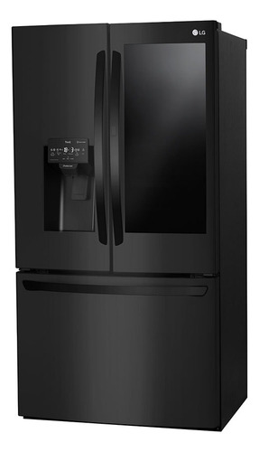 Geladeira Smart LG Inverter French Door Instaview Door-in-do Cor Black Inox