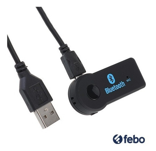 Imagen 3 de 6 de Receptor Audio Musica Bluetooth Radio Auto Manos Libres Febo