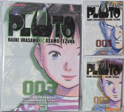 Pluto, De Naoki Urasawa X Osamu Tezuka. Editorial Panini, Tapa Blanda En Español, 2022