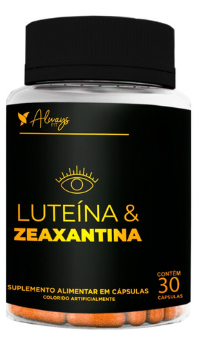 Luteina Vision® 30 Cápsulas Luteína + Zeaxantina Always Fit Sabor Neutro