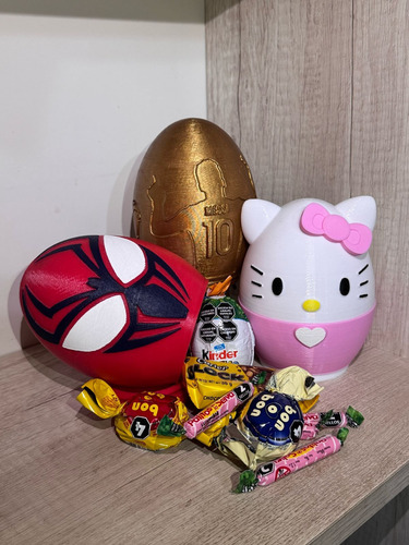 Huevo De Pascua 3d Winnie Pooh Caramelera + Sorpresa