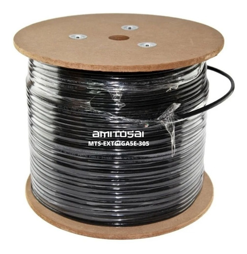 Cable Utp 305m Ext Cat 5e Cobre Amitosai Mts-extgiga5e-305