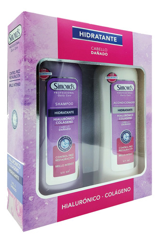  Pack Shampoo + Acond Simond´s Professional Hidratante