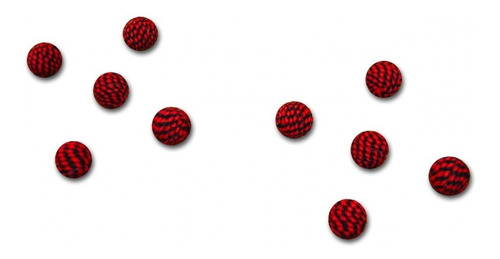 10 Bolas De Lã Para Futebol De Botão - Klopf - Cód. 4055