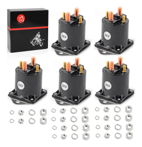 Rel Solenoide Arranque Voltio Terminal Para Club Car Ds Golf