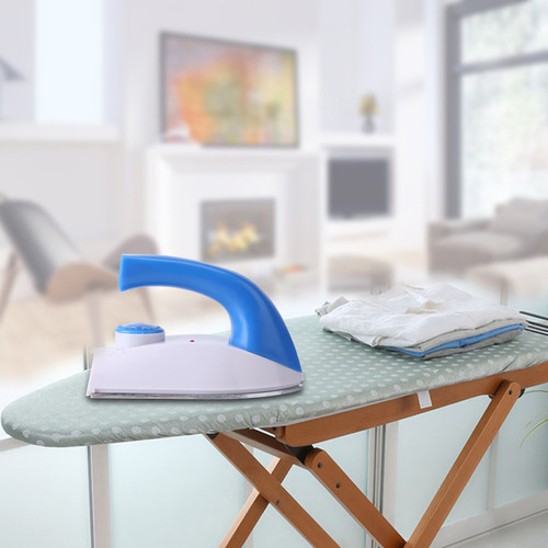 Mini Plancha De Ropa Portátil Con Control De Temperatura Par