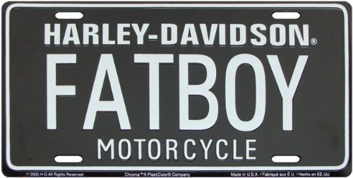 Matrícula Davidson Fatboy Harley 1863 Por