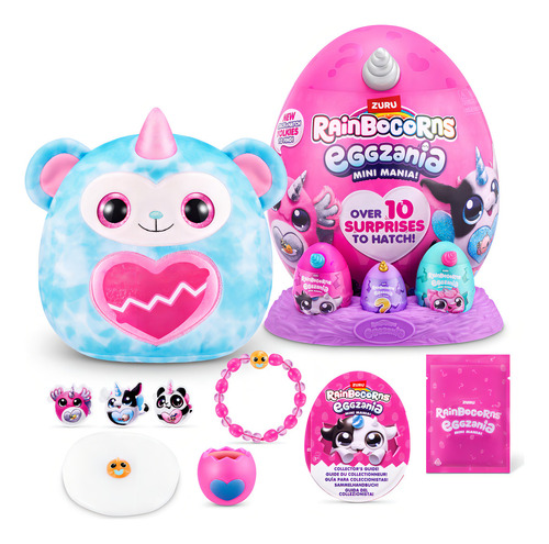 Zuru Rainbocorns Eggzania Mini Mania Series 1 Peluche Color Monkey