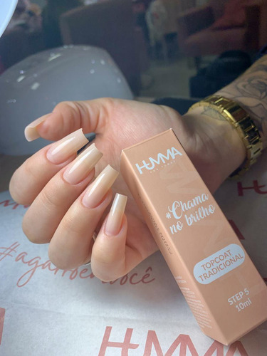 Kit Unha De Gel Humma Completo Nail Designer Gel E Blindagem