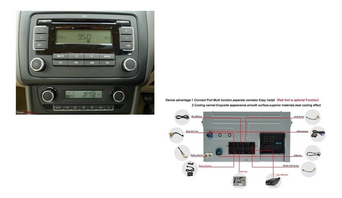 Imagen 2 de 2 de Adaptador Antena Radio Original Vw, Bmw Europeo Euro-a107
