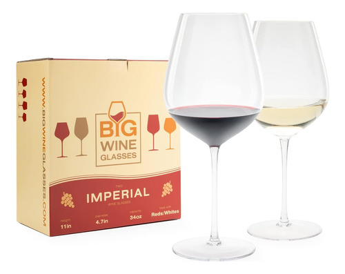 Copas De Vino Grandes | Juego De 2 I Copas De Vino Gigantes