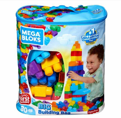 Legos Grandes Megablocks 80 Piezas 