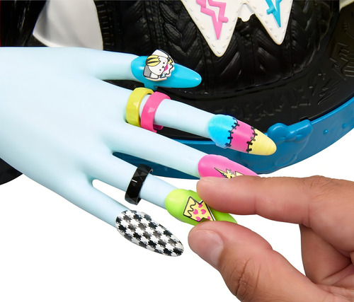 Busto de muñeca Frankie Stein Monster High para peinados