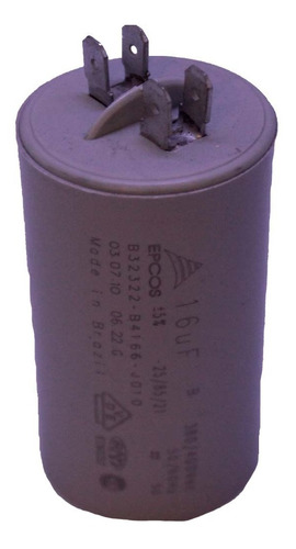 Repuesto Rowa Capacitor 16mf 400v 10000 H C/termi 0853-0059