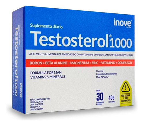 Testosterol 1000 Inove Nutrition 30 Cps