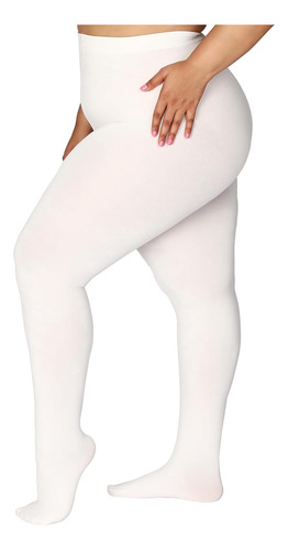 Dancmolly Medias Con Forro Polar De Talla Grande, Más De 10